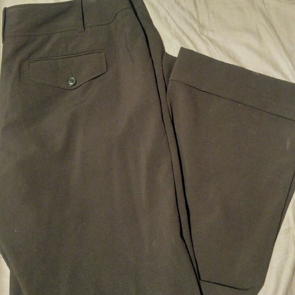 Ann Taylor black slacks - Picture 1 of 2