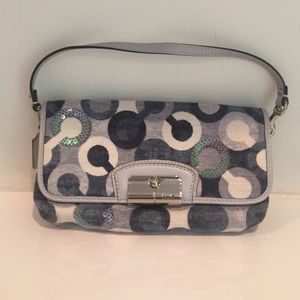 Coach small purse blues gorgeous! Never used.