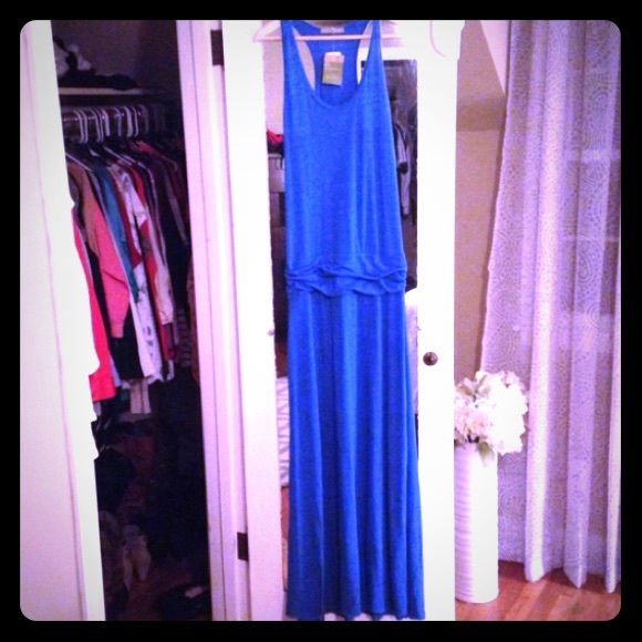 Royal blue maxi