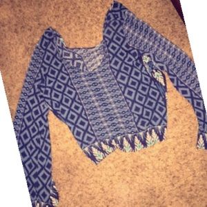 Crop top like long sleeve