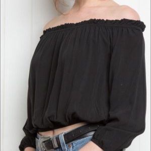 Off the shoulder top