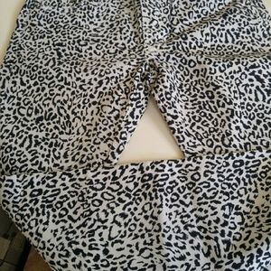 Garnet Hill Animal print jeans