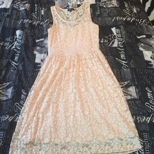 Light Pink Lace Dress