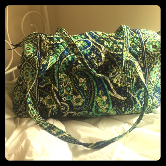 Large Vera Bradley duffle.