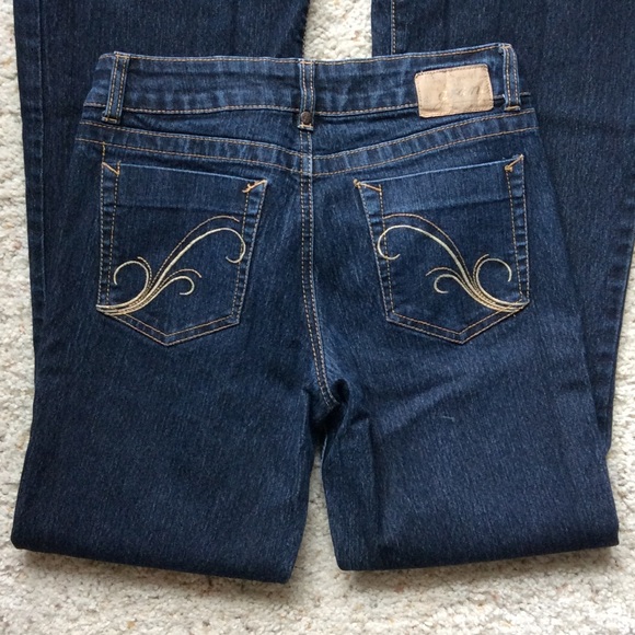 Vintage Grane denim flare jeans. Juniors size 5. - Picture 2 of 2