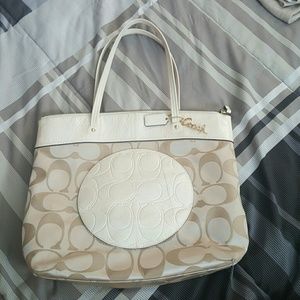 Large Coach tote