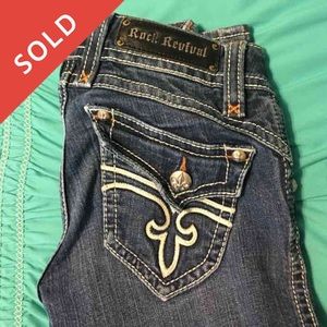 Rock Revival boot cut jeans size 26