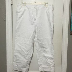 White capris. EUC Size 12 $8