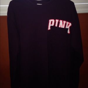PINK Maroon Sweatshirt