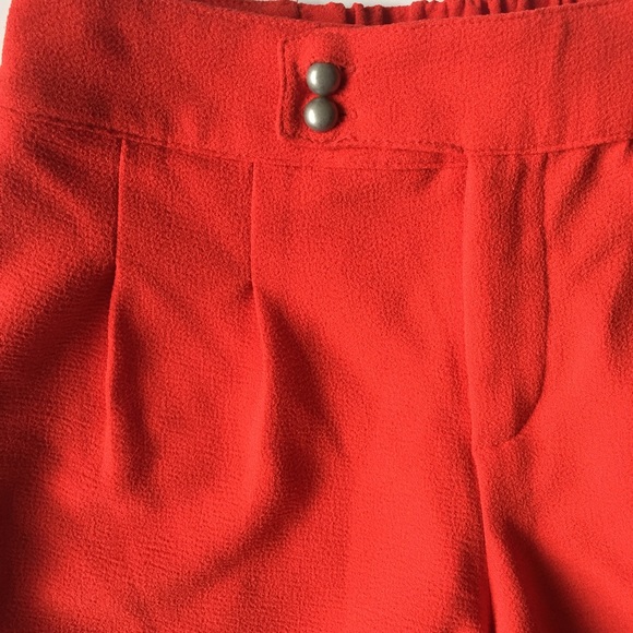 NWT C. Luce Red Shorts - Picture 2 of 3