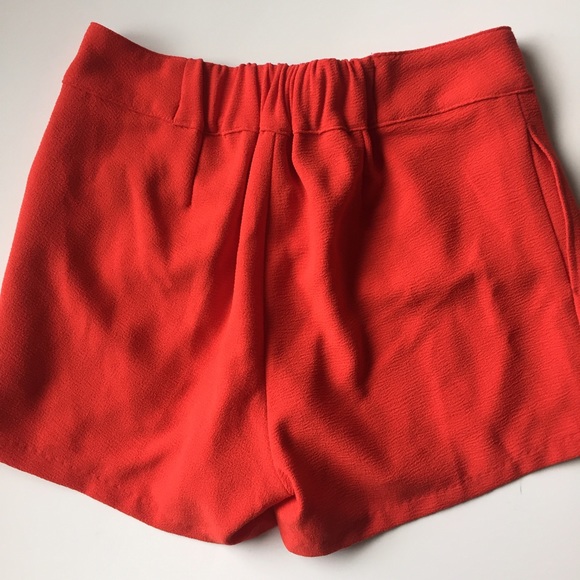 NWT C. Luce Red Shorts - Picture 3 of 3