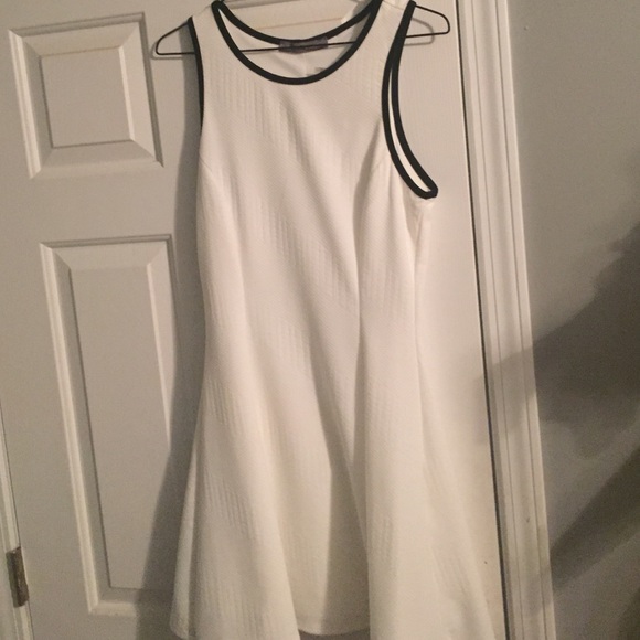 Black and white dress