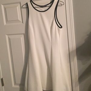 Black and white dress