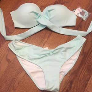 Mint Green VS PINK Bikini