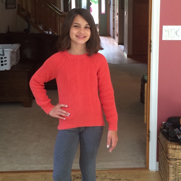 Orange gap kids sweater