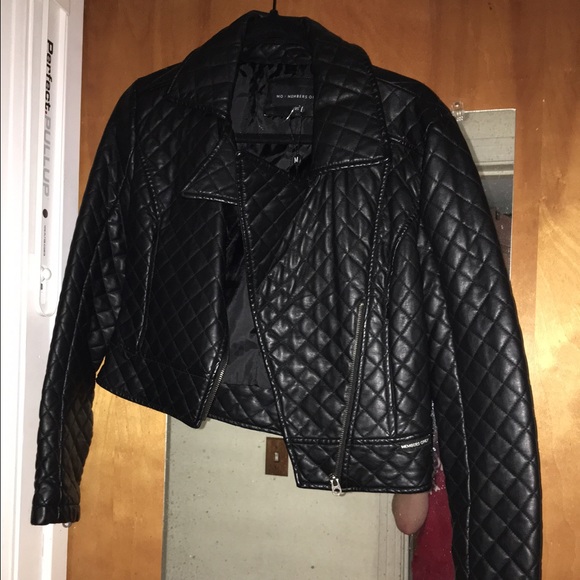 Buckle Faux Leather Jacket