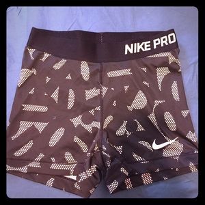 Nike Pro Spandex Shorts
