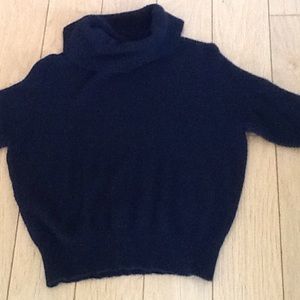 Black cowl neck sweater