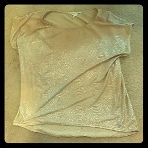 Classy Gold textured BCBGeneration top