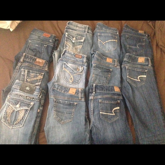 BUNDLE: Miss Me, Guess, BKE, American Eagle Jeans - Picture 1 of 1