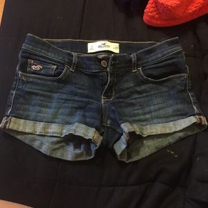 Hollister denim shorts