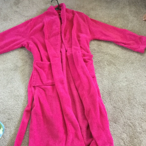 Hot pink robe