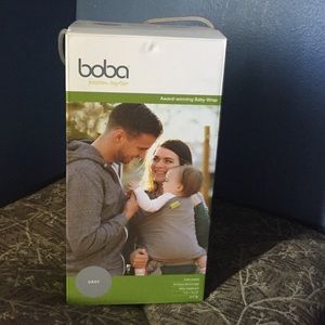 Boba front and infant hold strap