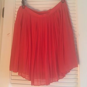 Pleated JCREW skirt