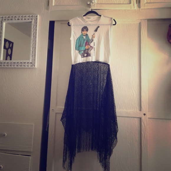FP Vintage band tee maxi