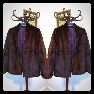 Double Duty Rabbit Fur Coat