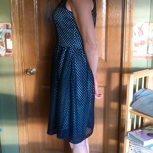 Navy Blue Dress - Picture 3 of 4