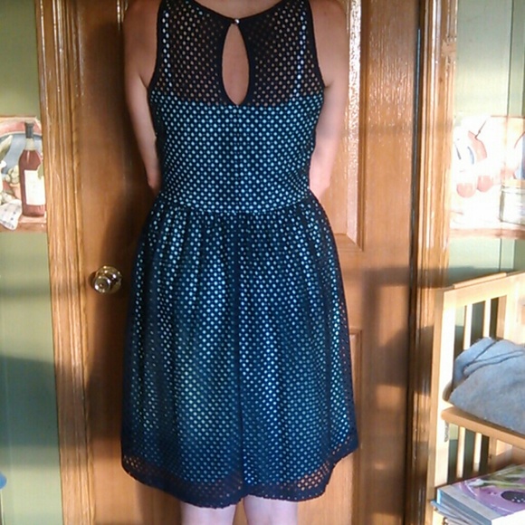 Navy Blue Dress - Picture 4 of 4