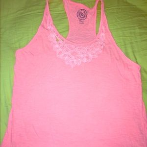 pink So tank top