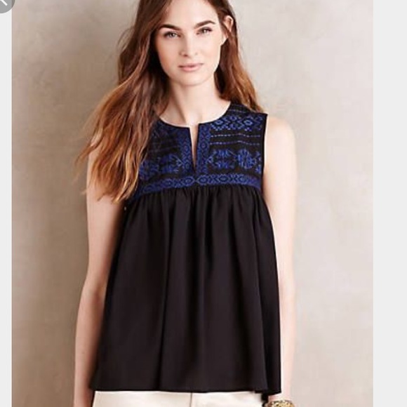 Anthropologie Tops - Anthropologie Maeve Sisa babydoll tank