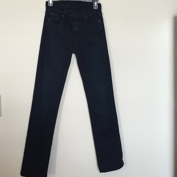 Seven Jeans  dark blue high waist
