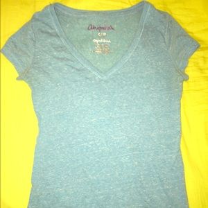 blue Aeropostale v-neck