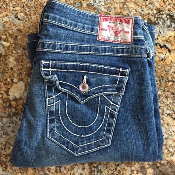 New True Religion Crystal Disco Joey 28 X29 - Picture 2 of 4