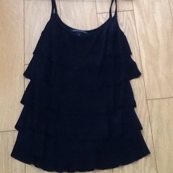 Spaghetti strap tiered top