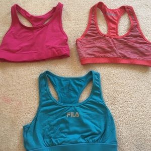 3 Small Sports Bras