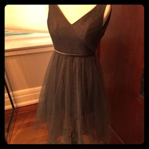 Grey Vera Wang Dress