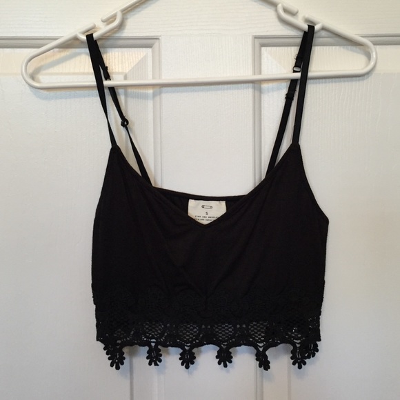 Urban Outfitters Other - Black lace detail bralette