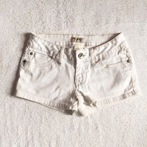 White Shorts