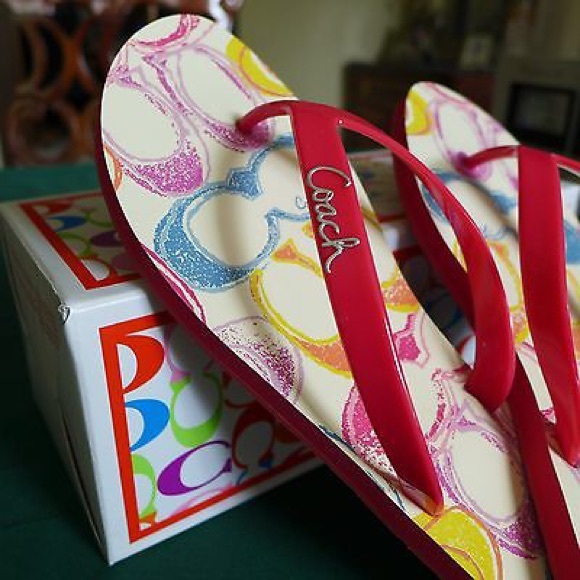 COACH|100% authentic coach sandals
