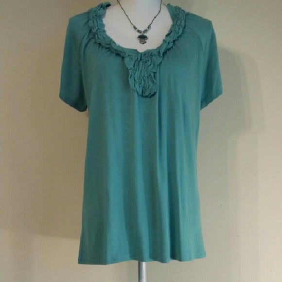 NWT green blouse