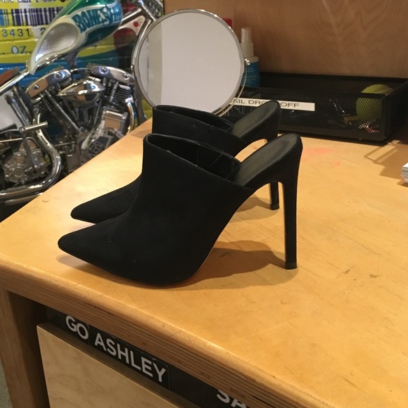 ASOS black mule pump