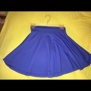 blue skater skirt solemio