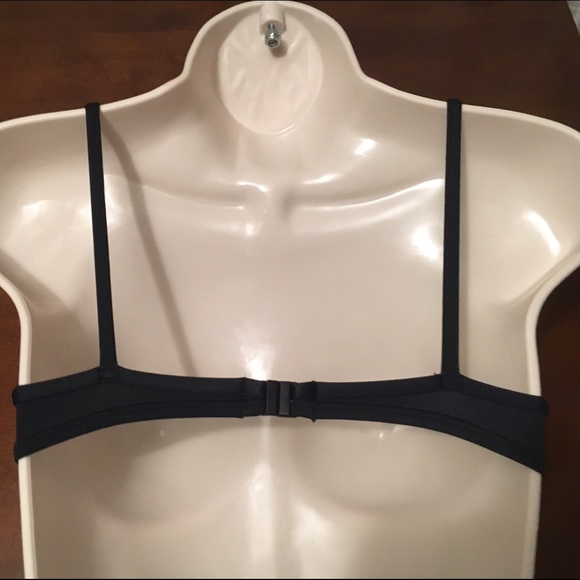 Vintage black bra top Brazilian bikini Salinas XS - Picture 3 of 4