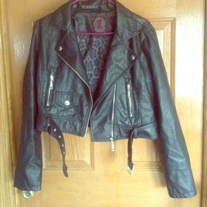 Faux Leather Jacket