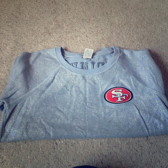 PINK Victoria's Secret Sweaters - PINK - NFL " San Francisco 49ers " Sweatshirt