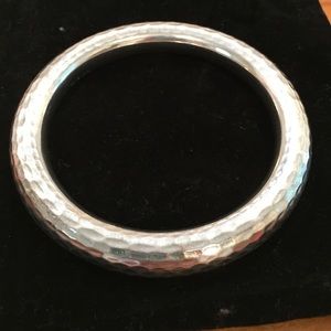 Silpada Hammered Sterling Silver bangle